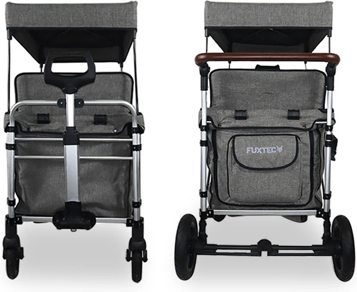 FUXTEC Bolderkar FX-CTXL900 - Premium Grijs - Nu Voor Maximaal 4 Kinderen - Afbeelding 11