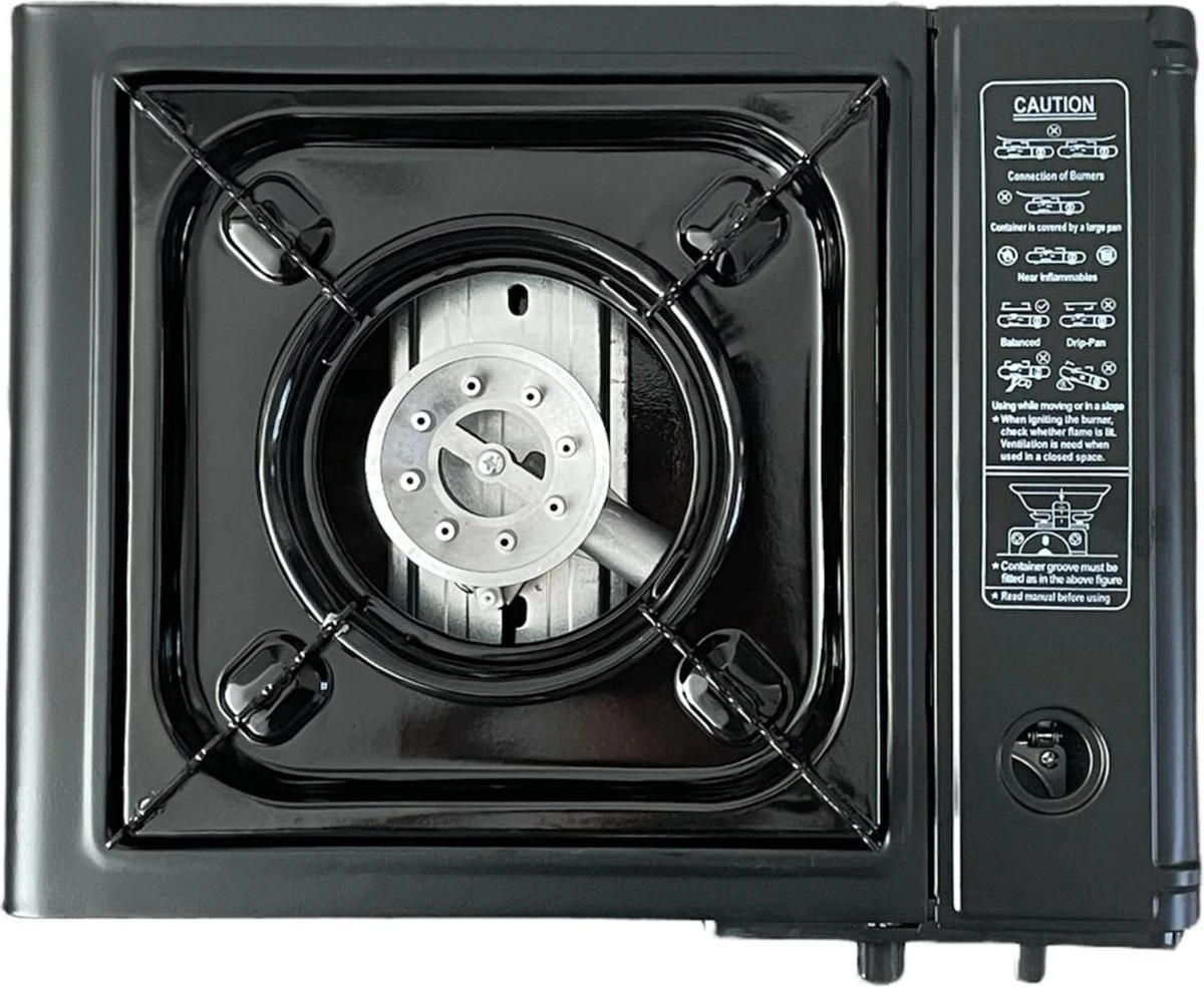 Campgas Draagbaar Gasfornuis - 1-Pits - 2200W - Afbeelding 3