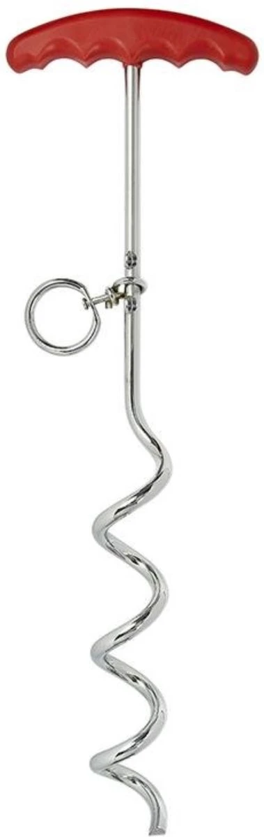 PROPLUS Pro Plus Aanlegspiraal - Hondenpen Met Handvat En Ring - Lengte 39 Cm - Afbeelding 6