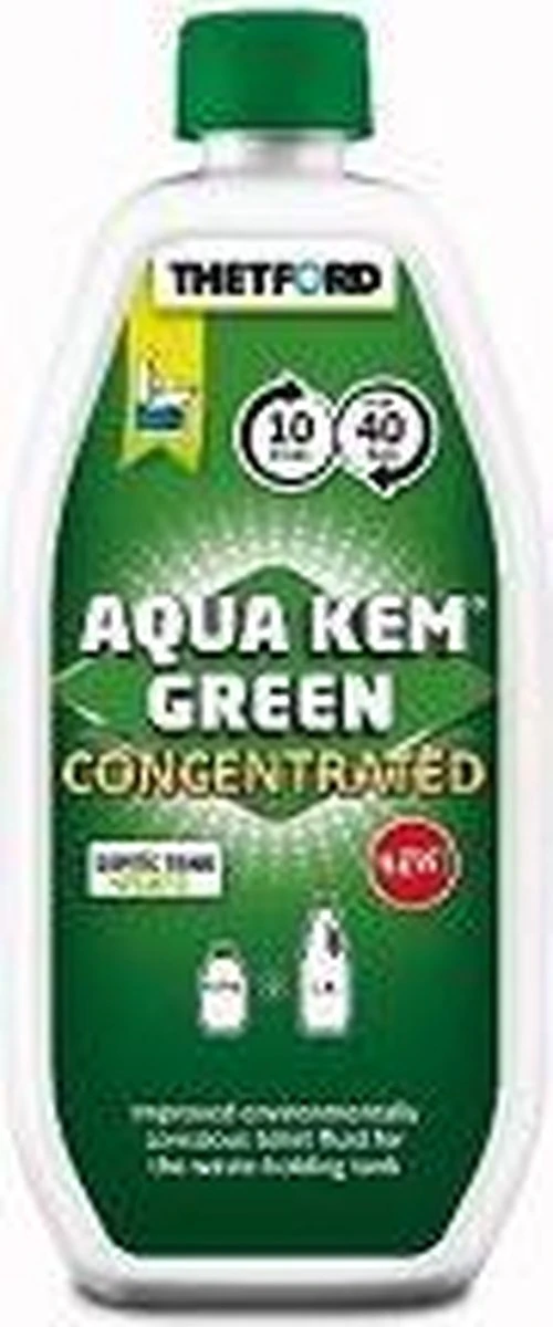 Thetford Aqua Kem Green - Concentrated - 0,75L - Afbeelding 7