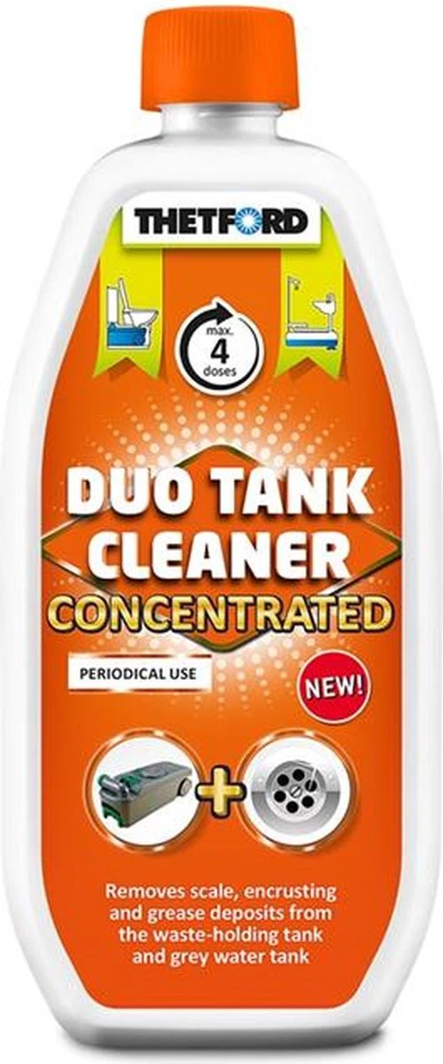 Thetford Duo Tank Cleaner Concentrated Reiniger 800 Ml - Afbeelding 3