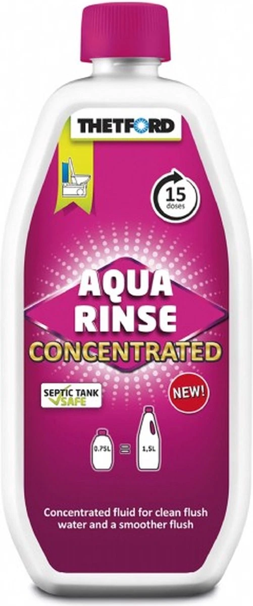 Thetford Aqua Rinse - Concentrated - 0,75L - Afbeelding 4
