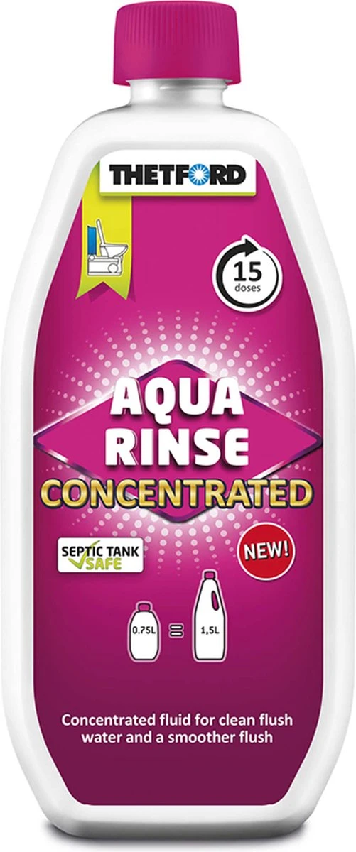 Thetford Aqua Rinse - Concentrated - 0,75L - Afbeelding 6