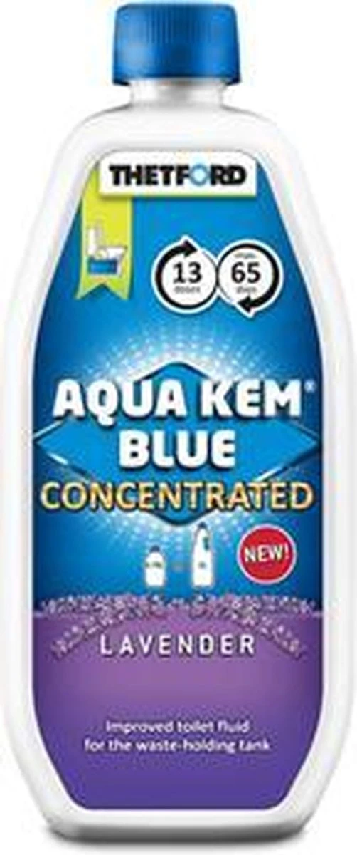 Thetford Aqua Kem Blue - Lavendel - Concentrated - 0,8L - Afbeelding 3