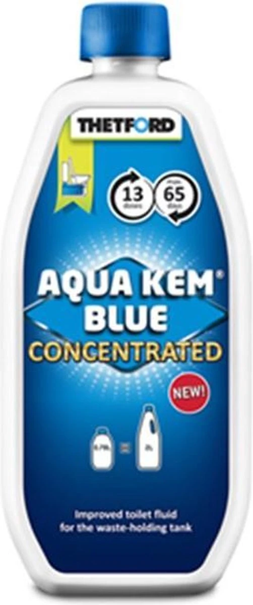 Thetford Aqua Kem Blue - Concentrated - 0,8L - Afbeelding 2