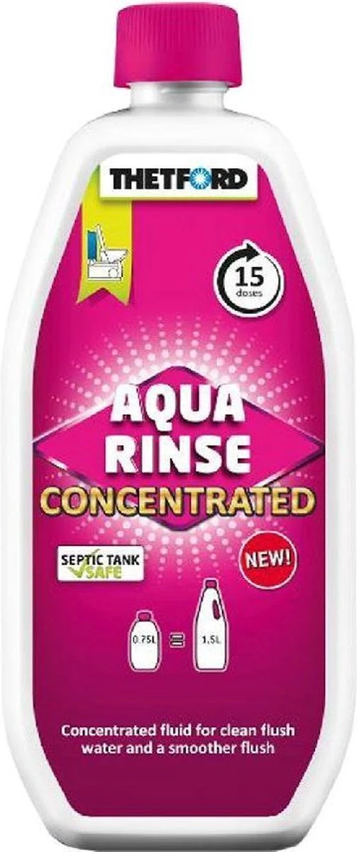 Thetford Aqua Rinse - Concentrated - 0,75L - Afbeelding 3