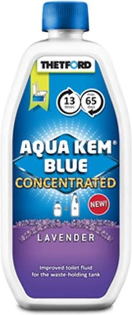 Thetford Aqua Kem Blue - Lavendel - Concentrated - 0,8L - Afbeelding 2