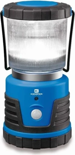 Kemper LED Camping Lamp Lantaarn Op Batterijen IP54 – Noodlamp – SOS
