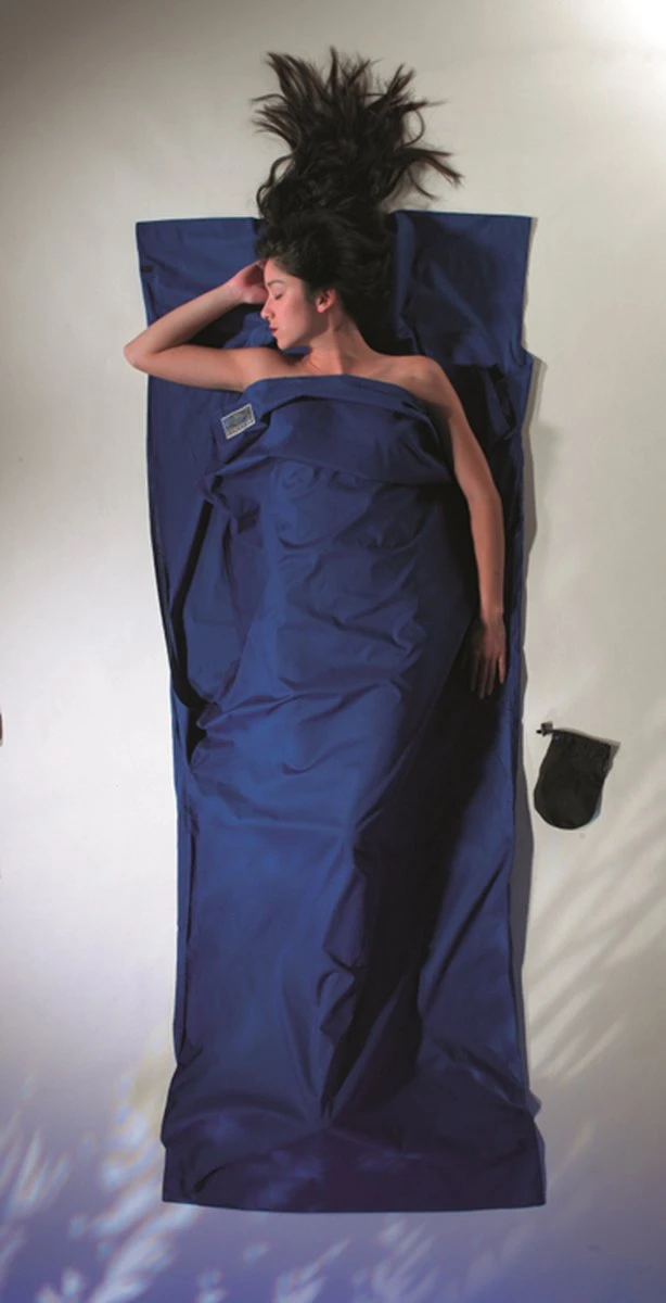 Cocoon TravelSheet - Lakenzak - Katoen - Ultramarine Blue - Afbeelding 2