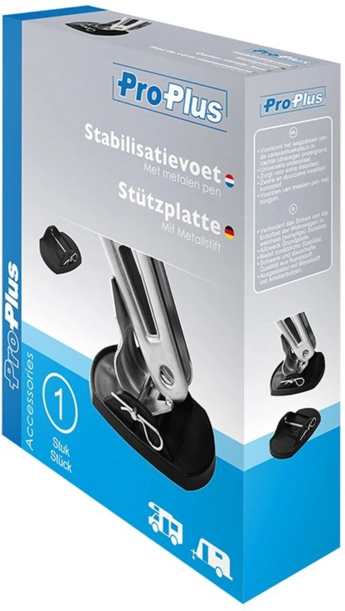 PROPLUS Pro Plus Stabilisatievoet Met Metalen Pen - Afbeelding 5