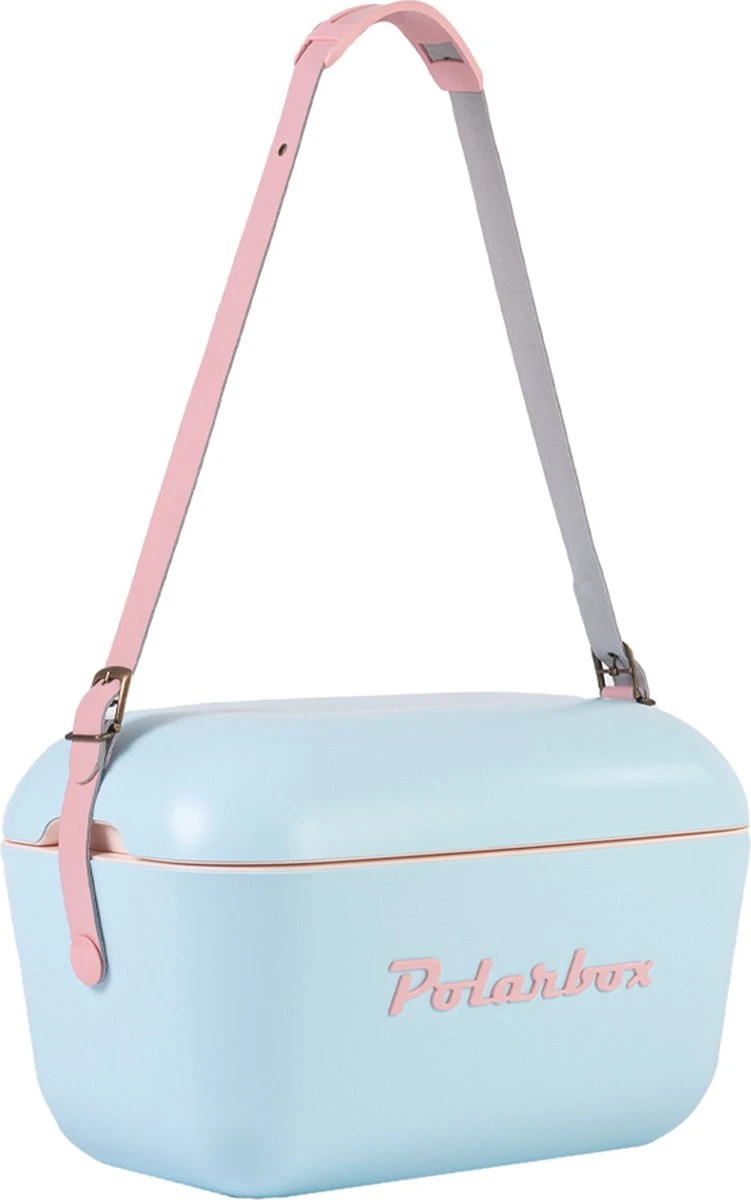 Polarbox Koelbox Met Schouderband - Pop Blauw - 20 Liter - 45x30x(H)27cm - Afbeelding 2