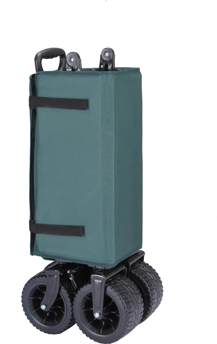 Flextail Gear Bolderkar Opvouwbaar Ezy Wagon - Tot 100KG - Wielen Loskoppelbaar - Zwart - Afbeelding 7