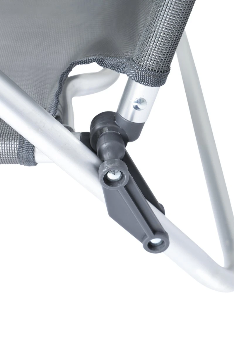 Bo-Camp Beach Chair - Monaco - Aluminium - Grijs - Afbeelding 10