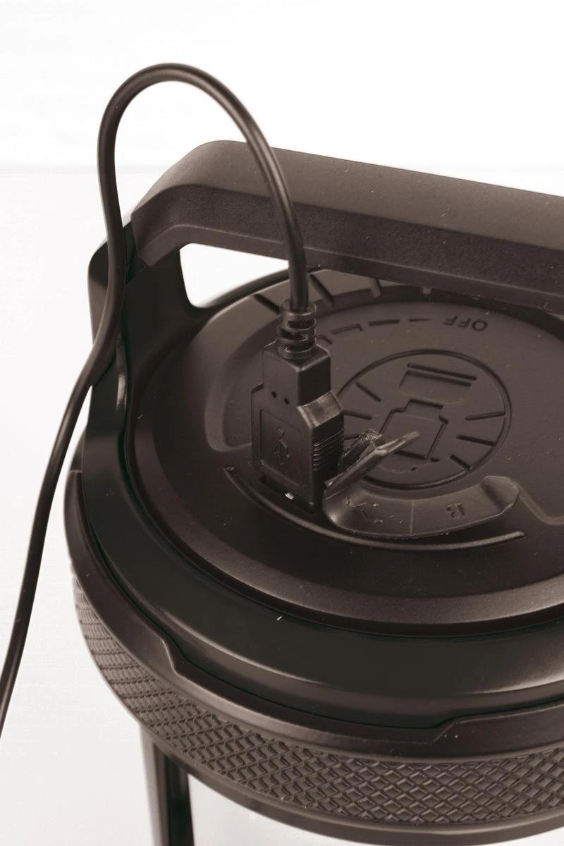 Coleman Twist+ 300 Camping Lantaarn - 300 Lumen - Oplaadbaar - Zwart - Afbeelding 7