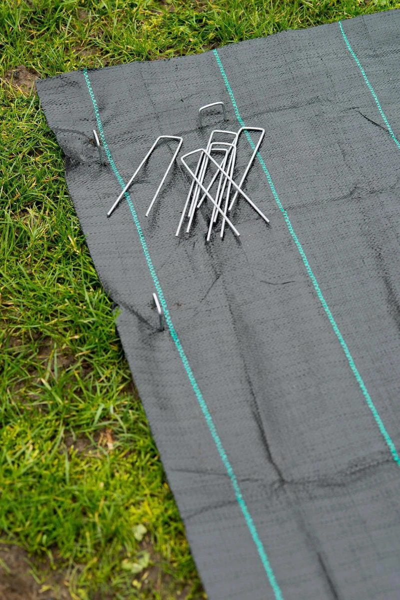 Nature - Gronddoekpennen (10 St.) - 14x3cm - Metaal - Afbeelding 2