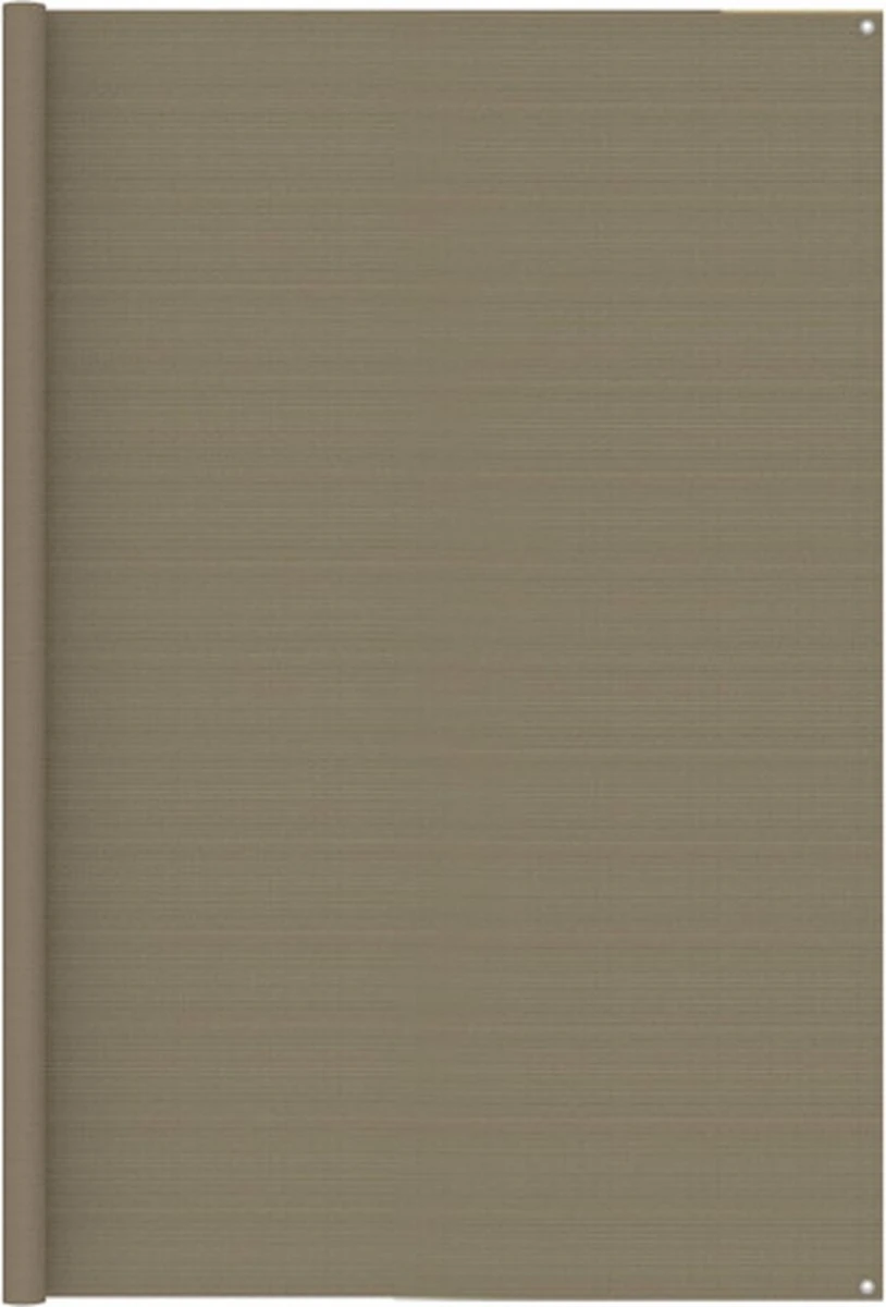 VidaXL Tenttapijt 250x500 Cm Taupe
