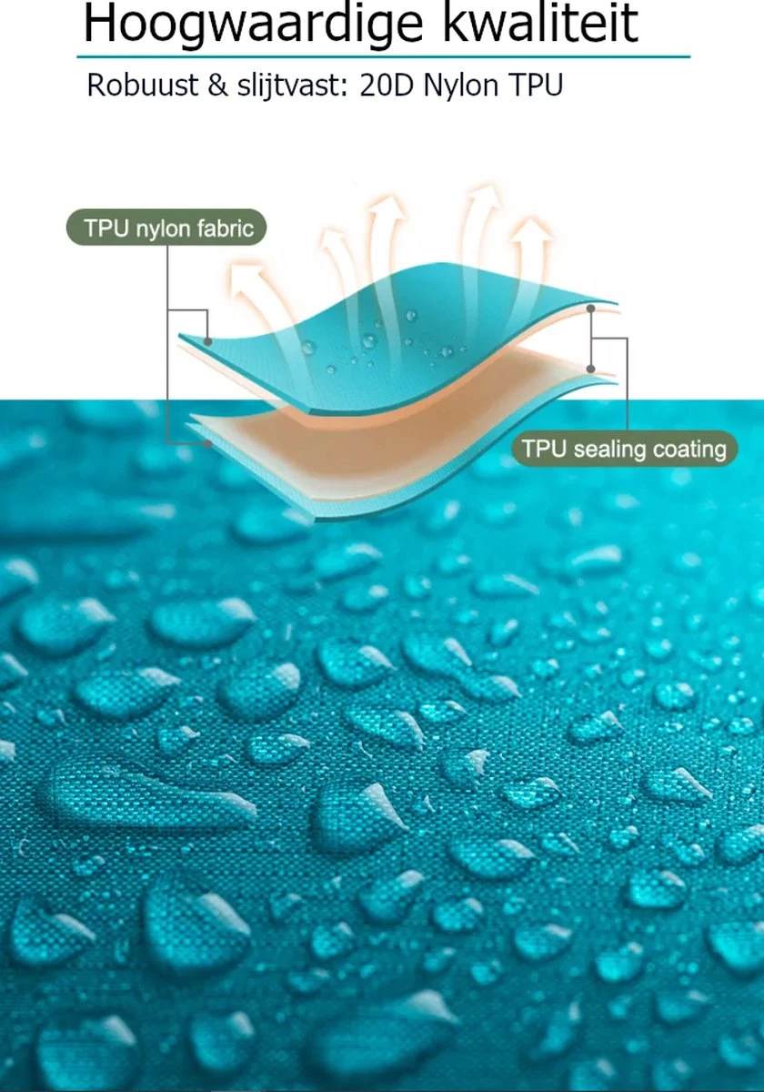 Naturehike® 3D Luchtmatras Premium - Comfortabel R-waarde 2.0 - Extra Dikke Slaapmat - Luchtbed Kamperen - Opblaasbaar Matras - Lichtgewicht - Outdoor - Camping - Afbeelding 10