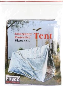 Fosco Noodgeval Tent 243X152Cm - Aluminium - 1 Persoons