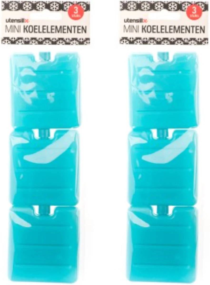 Merkloos Koelelementen - Set Van 6 - 6x 100 Ml