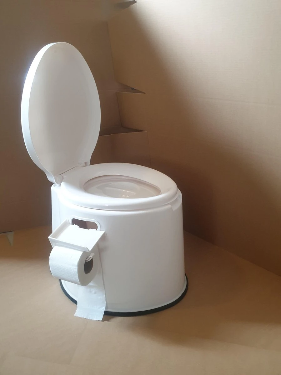 Merkloos Camping Toilet - Porta Potti - Kampeer Toilet - Mobiele Toilet - WC - Draagbaar 7 Liter - Afbeelding 3