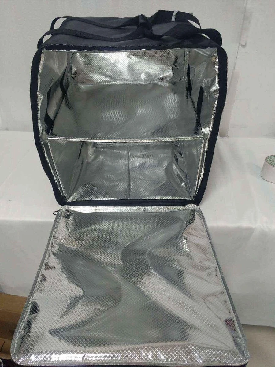 Merkloos Bezorgtas Rugzak Zwart 63 Liter - Afbeelding 2