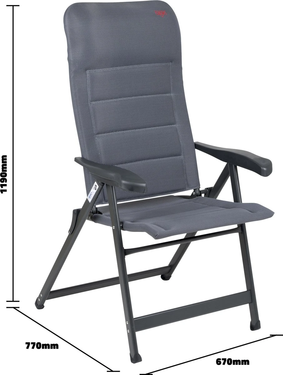 Crespo Standenstoel - AP-237 Air-Deluxe - Grijs (86) - Afbeelding 5