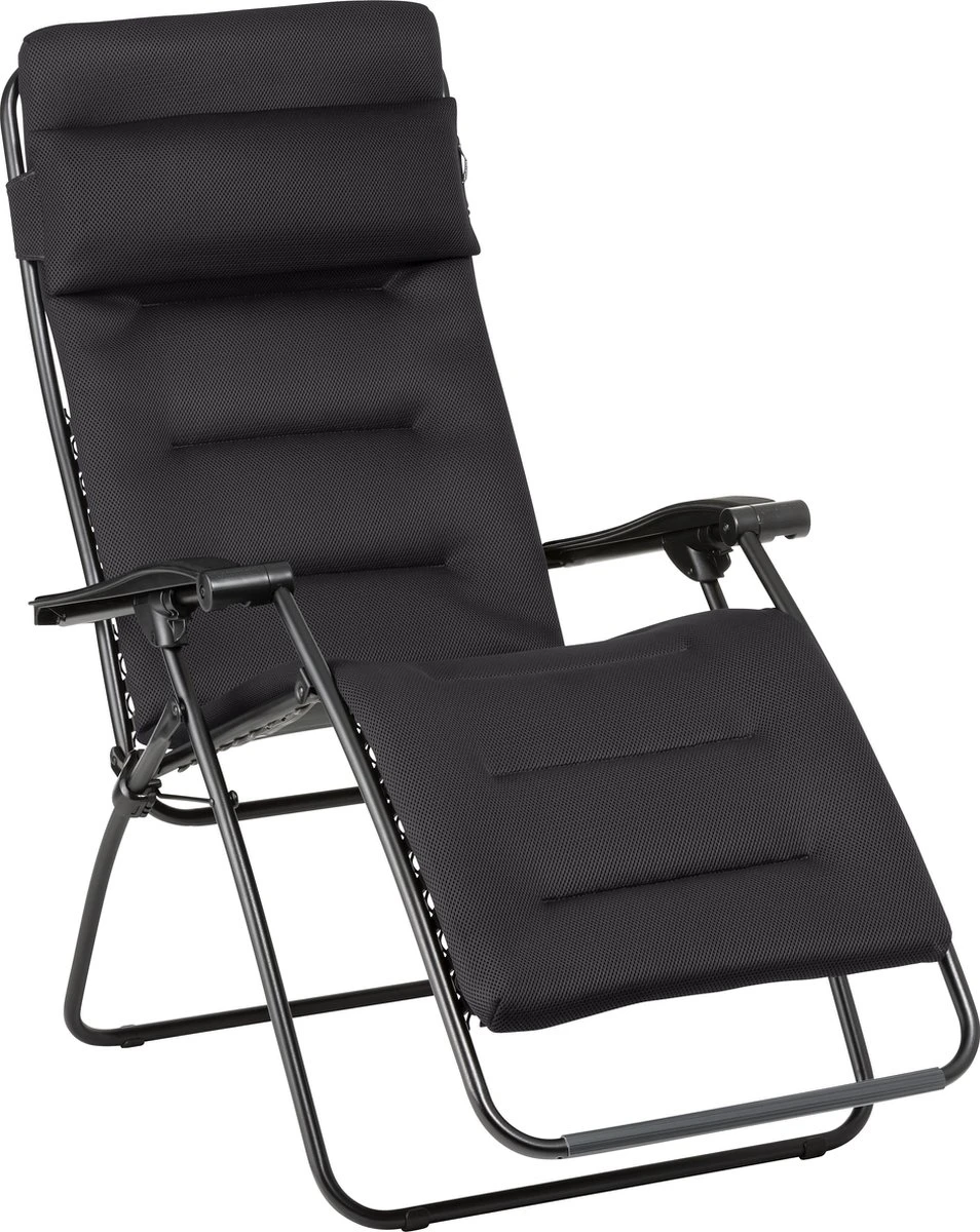 Lafuma RSX Clip Air Comfort - Relaxstoel - Verstelbaar - Inklapbaar - Zero Gravity - Acier
